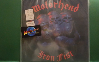 MOTÖRHEAD - IRON FIST EX-/EX+ RARE FIN -82 PRESS LP