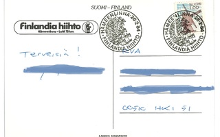 Erikoisleima Finlandia hiihto 26.2.84