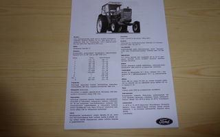 Ford 5000 traktori tekniset tiedot ym 15 sivua