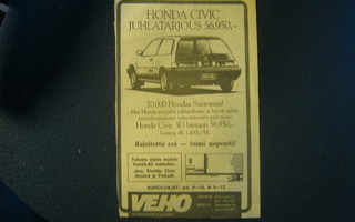 mainos Honda Civic