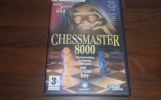CHESSMASTER 8000 PC CD-ROM 2 DISC ( PC-peli )