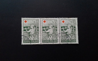 25+5 mk PR 1955 3-rivilö Lahti leimattu, Lape 449 (177)
