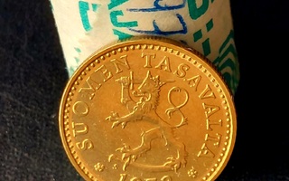 10 penniä 1973 UNC