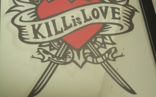 KILL is LOVE peilitaulu