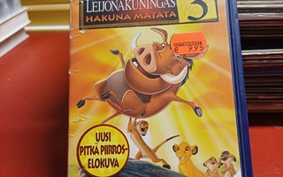 Leijonakuningas 3 - Hakuna matata (Disney) VHS