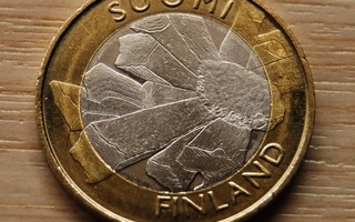 Suomi 2011 5 € Pohjanmaa maakuntaraha UNC