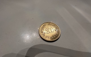 Kultaraha 200 markkaa 1926