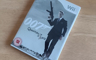 Wii 007 Quantum of Solace peli