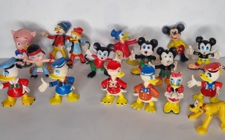 Vintage DISNEY -FIGUURIT 2,50€/kpl