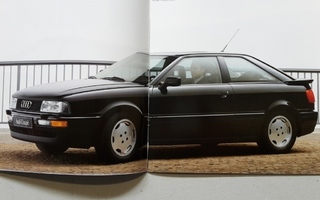 Audi Coupe -esite, 1990