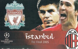 Jalkapallo, Liverpool ACM 1899, Istanbul 2005 Final    A42