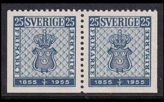 Ruotsi 402EEu ** Postimerkki 100v (1955)