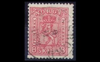 Norja 15 o Vaakuna 8 sk (1868)