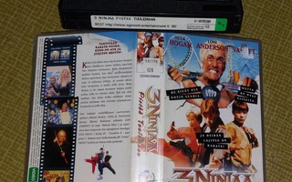VHS FI: 3 Ninjaa pistää tuulemaan