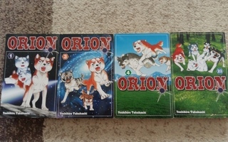Orion no. 1, 4, 23 - suomenkieliset mangapokkarit