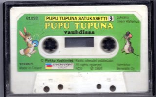 C-kasetti: PUPU TUPUNA SATUKASETTI 3 (ilman kansipaperia)