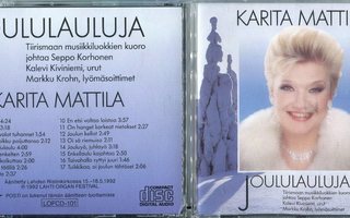 KARITA MATTILA . JOULU CD-LEVY . JOULULAULUJA