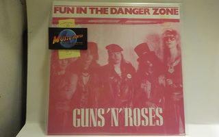 GUNS 'N' ROSES - FUN IN THE DANGER ZONE M-/EX+ JAP 1988 2LP