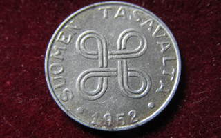 1 markka  1952 II