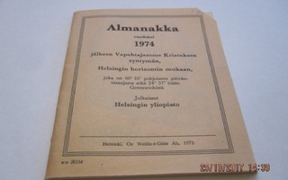 Almanakka 1974