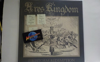 ARES KINGDOM - FIRESTORM REDEMPTION EX+/M- LP + POSTER+