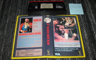 Mr. T - Maailman Kovin Kundi-VHS (FIx, Atlas Video, 1984)