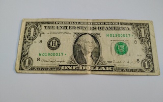 USA 1 Dollari, sarja 1988 A, H=St. Louis, käytetty korvaava