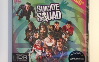 Suicide Squad (4K Ultra HD + Blu-ray) Will Smith (UUSI)