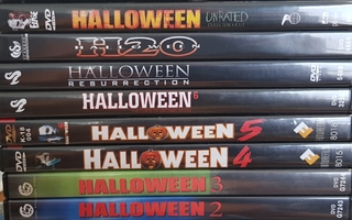 Halloween 10 Kpl -DVD