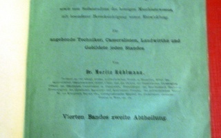 Dr. Moritz Ruhlmann : Allgemeine Maschinenlehre
