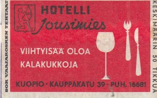 Kuopio, Hotelli Jousimies  b353