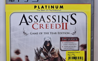 Assassins Creed II GOTY PS3 (Käytetty)