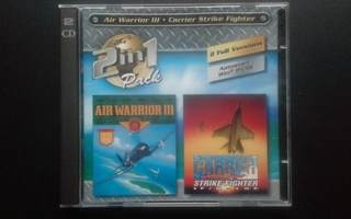 PC CD: Air Warrior III / Carrier Strike Fighter pelit (1998)
