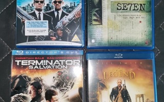 Import Blu-ray paketti 2 (8 elokuvaa)