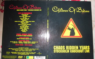 CHILDREN OF BODOM - CHAOS RIDDEN YEARS DVD
