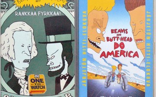 VHS: Beavis and Butt-Head: Rankkaa fyrkkaa! & Do America