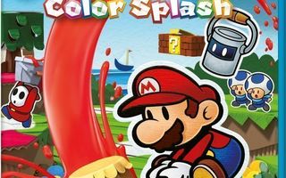 Paper Mario Color Splash WiiU (Käytetty)