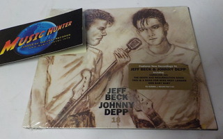 JEFF BECK & JOHNNY DEPP - 18 UUSI 1.PAINOS CD