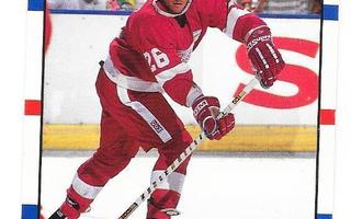1990-91 Score #201 Joe Kocur Detroit Red Wings gooni RC