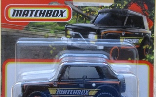 MBX Field Car 4x4 Short Wagon 3 door Black Matchbox 1:64