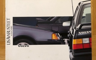 Esite Volvo 440 lisävarusteet, 1989