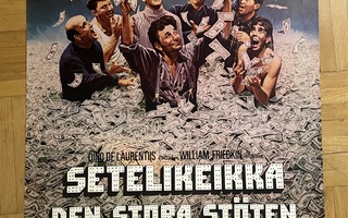 Vanha elokuvajuliste: Setelikeikka (Friedkin)