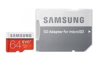 Samsung 64GB MicroSDXC-muistikortti C10/UHS3 +adapteri nopea