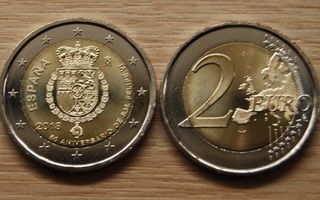 2 Euro Espanja 2018, 50. syntymäpäivä kuningas Filipe VI