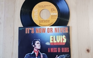 Elvis Presley – It's Now Or Never 7" ps orig 1977 Mexico