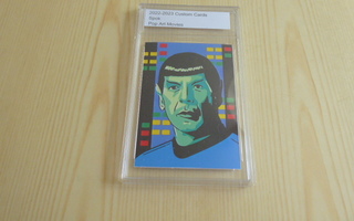 Spok Star Trek 2022-2023 Custom Cards ja kotelo
