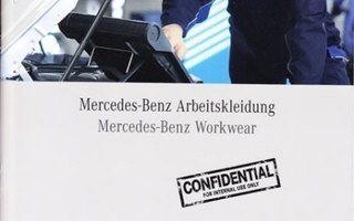 Mercedes-Benz työvaatteet -esite, 2006