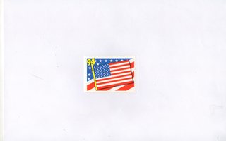 Keräilykuva Jalkapallo USA 1994 n:o 5 Lippu