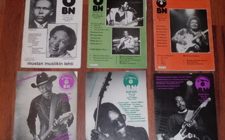 BN Blues News Lehti 1989-1998  (8kpl)