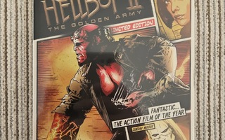 Hellboy II: The Golden Army Comic Book (Blu-ray) (uusi)